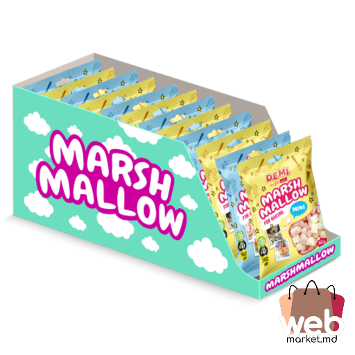 D.E.M.I. Bezea Marshmallow pentru copt Mini 60g