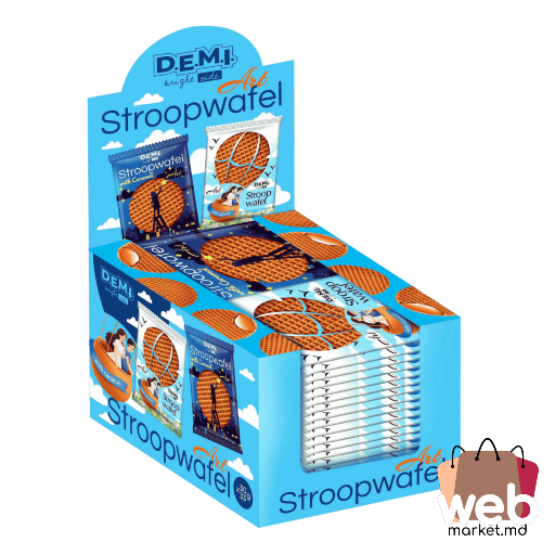 D.E.M.I. Vafe Art Stroopwafel cu caramel 33g