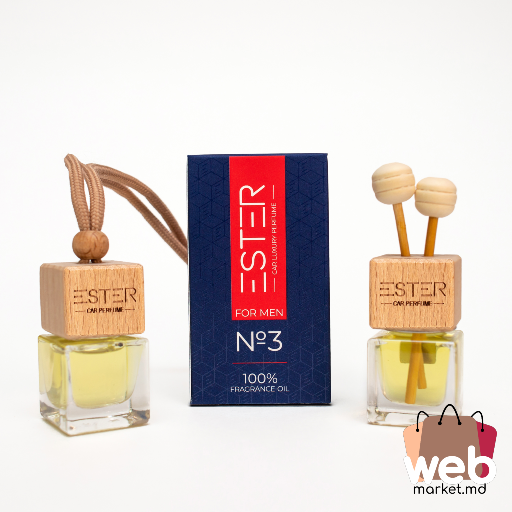 ESTER Parfum auto Car Luxury Perfume for men №3 Wildman 8ml