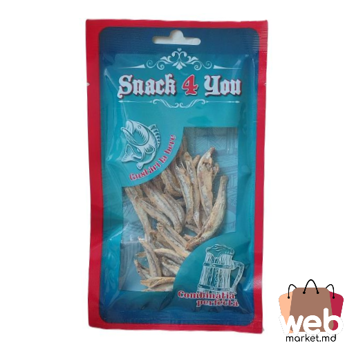 SNACK 4 YOU Anșoa sărate uscate 45g