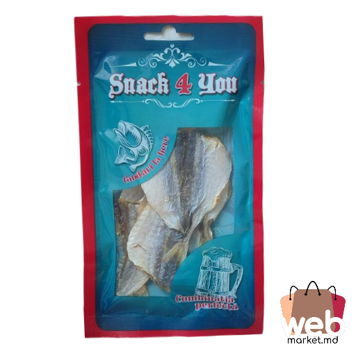 SNACK 4 YOU Stavrid galben sărat uscat 45g