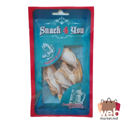 SNACK 4 YOU Stavrid roșu sărat uscat 45g