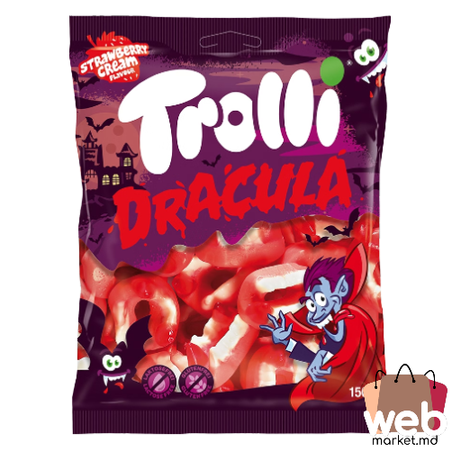 TROLLI Bomboane gumate Dracula 100g
